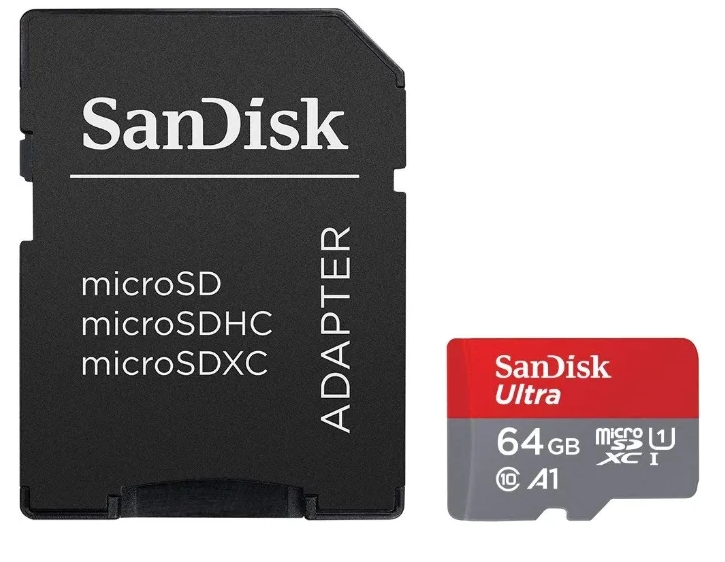 Карта памяти SANDISK ULTRA microSDHC 64GB + SD Adapter - фото 3 - id-p56376612