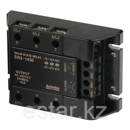3-х фазное, твердотельное реле 30А, 48-480 В~ , фото 1