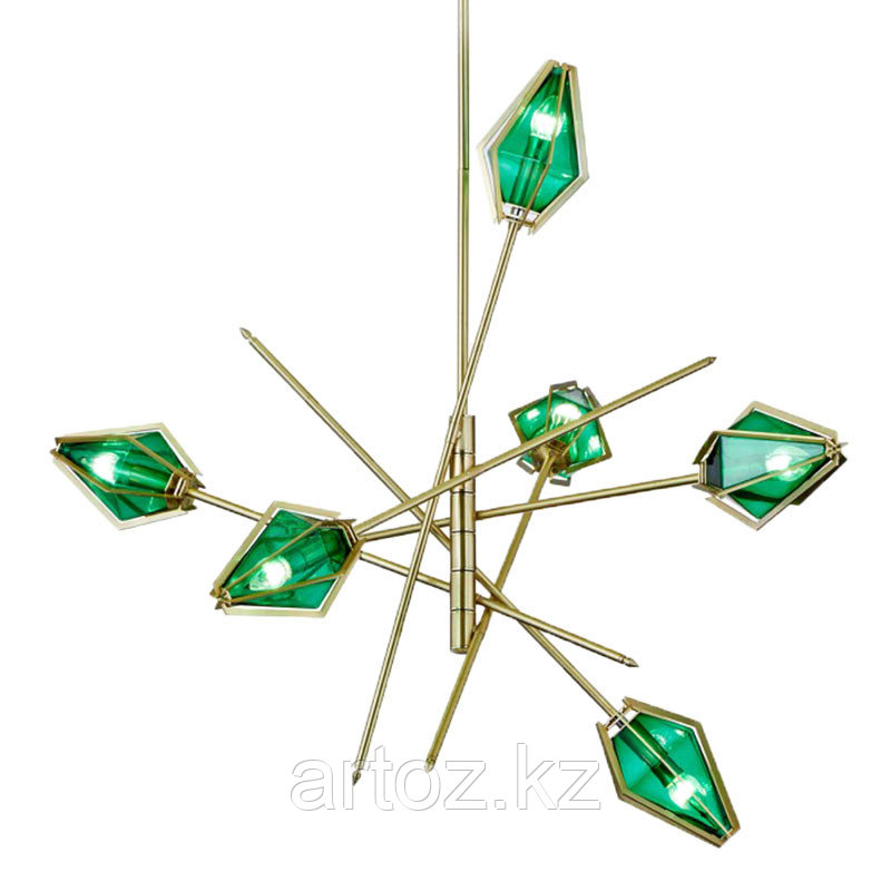 Люстра Harlow chandelier-6 (Green)