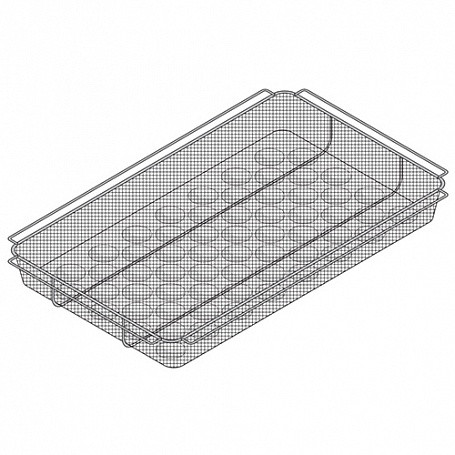 Гастроемкость GN 1/1-50, 176х162х150мм RATIONAL 6019.1150 (для картофеля фри)