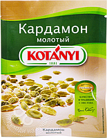 Ұнтақталған "Kotanyi" кардамоны.