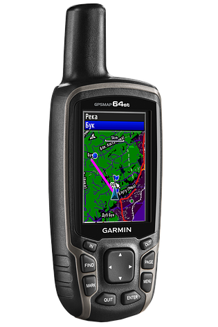 GPS навигатор Garmin GPSMAP 64St (010-01199-21), компас, высотомер, карта Европы, фото 2