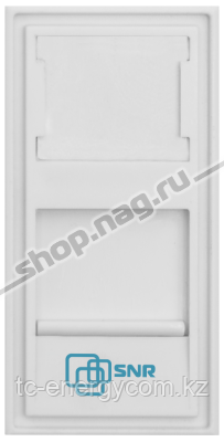 Вставка SNR под модули KeyStone, 1 порт, 45х22,5мм