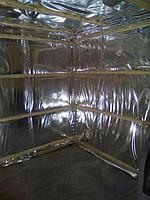 Русская баня с газо-дровяной печью. Размер = 2,4 х 2,6 х 2,1 м. Адрес: г. Алматы, пос-к "Ерменсай". 11