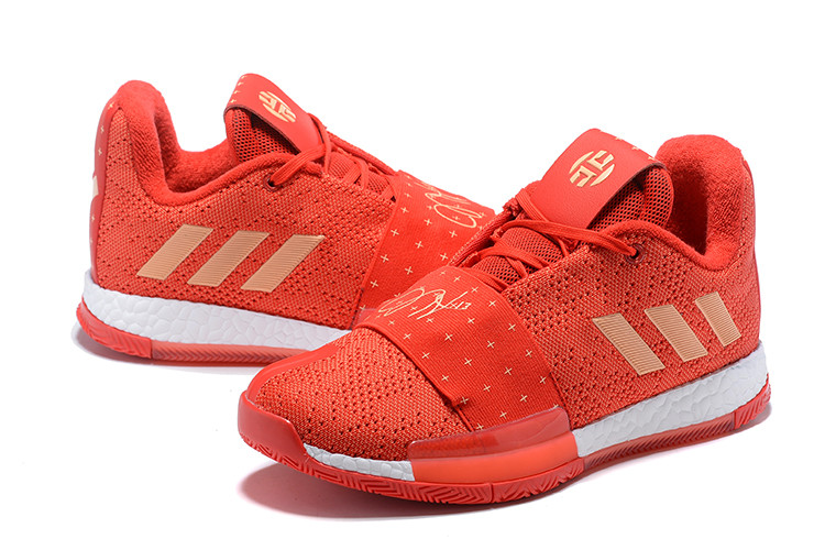 Баскетбольные кроссовки Adidas Harden Vol.3 Red, from James Harden - фото 2 - id-p56381694