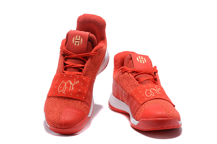 Баскетбольные кроссовки Adidas Harden Vol.3 Red, from James Harden - фото 4 - id-p56381694