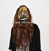 Латексная маска на хэллоуин зомби-череп с кровавыми глазами 030