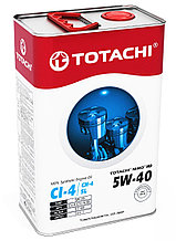 Моторное масло TOTACHI NIRO HD Synthetic API CI-4, CH-4 / SL 5W-40 4L