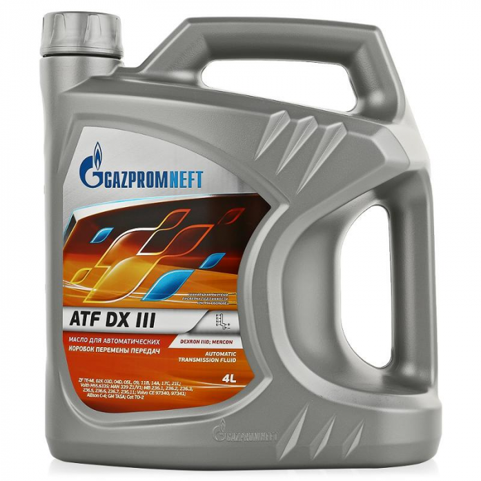Трансмиссионное масло Gazpromneft ATF DX II 4л, фото 1