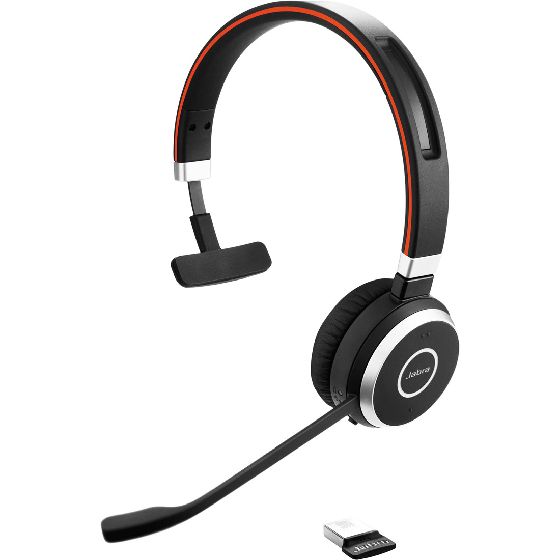 Беспроводная гарнитура Jabra EVOLVE 65 MS Mono (6593-823-309) - фото 1 - id-p56355166