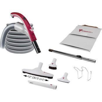 Уборочные комплекты "Универсал" со шлангом "Турбогрип" 10.7 м - Cyclovac