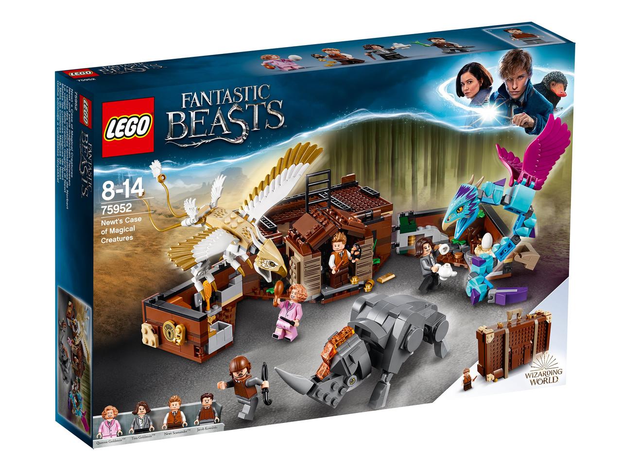 75952 Lego Harry Potter and Fantastic beasts Чемодан Ньюта с волшебными существами