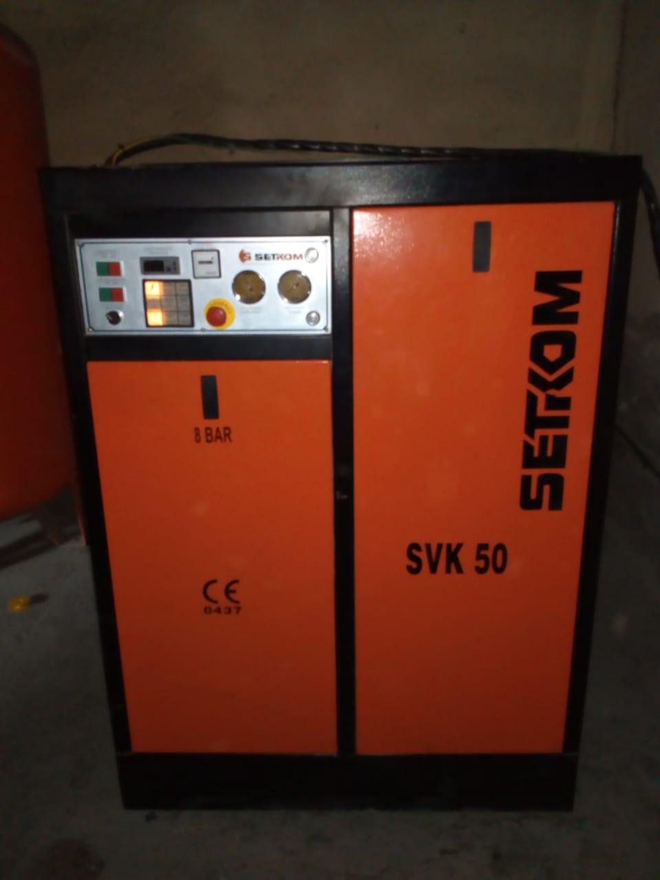 Продается мощный воздушный винтовой компрессор Setkom SVK-50 (6300 л/мин)