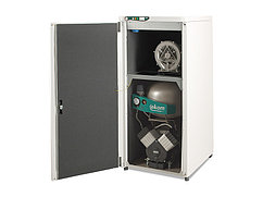 Безмасляный компрессор с отсасывателем в одном корпусе DUO EKOM на 1 установку