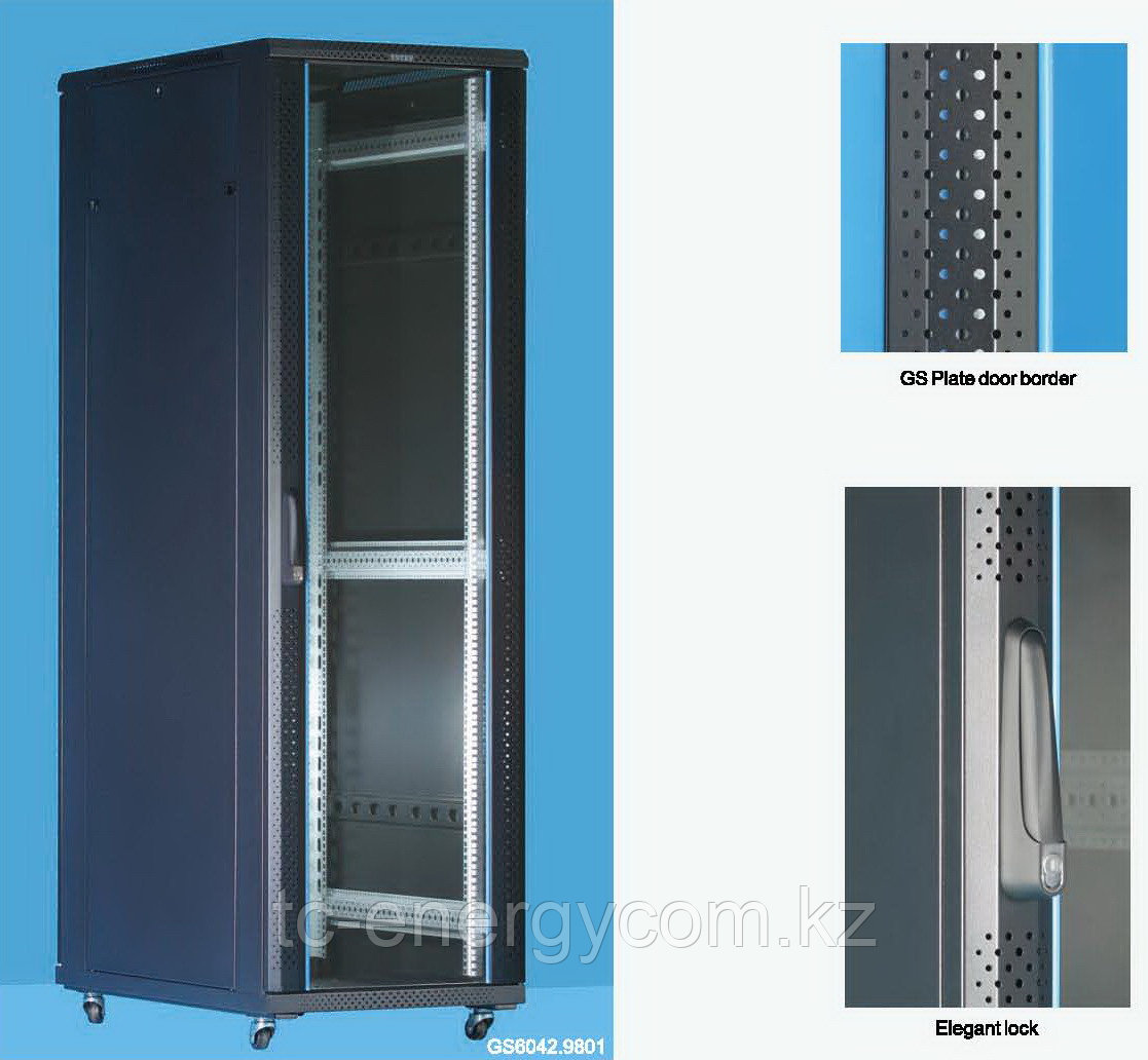 Server case Toten GS8042.8101 Шкаф серверный 19" 42U, 800*1000*2055 черный