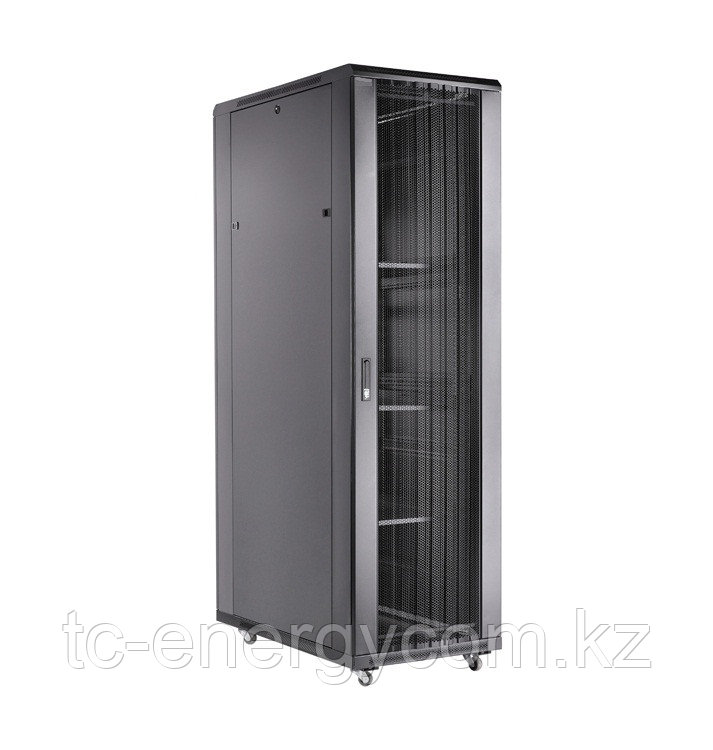 Toten AD.6022.9101 Шкаф серверный 19" 22U, 600*1000*1166 черный (перф., блок вентиляторов)