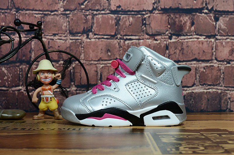 Детские баскетбольные кроссовки Nike Air Jordan 6 