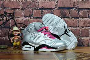 Детские баскетбольные кроссовки Nike Air Jordan 6 , фото 4