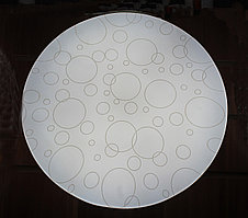 Светильник LED c плафоном, бело-серый, D 27 см