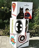 Картонные кубы с УФ-печатью с тематикой любимых персонажей.