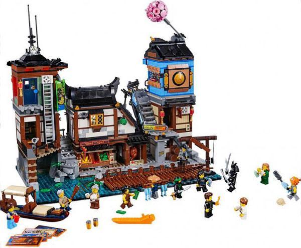 LEGO Ninjago 70657 Конструктор ЛЕГО Ниндзяго Порт Ниндзяго Сити