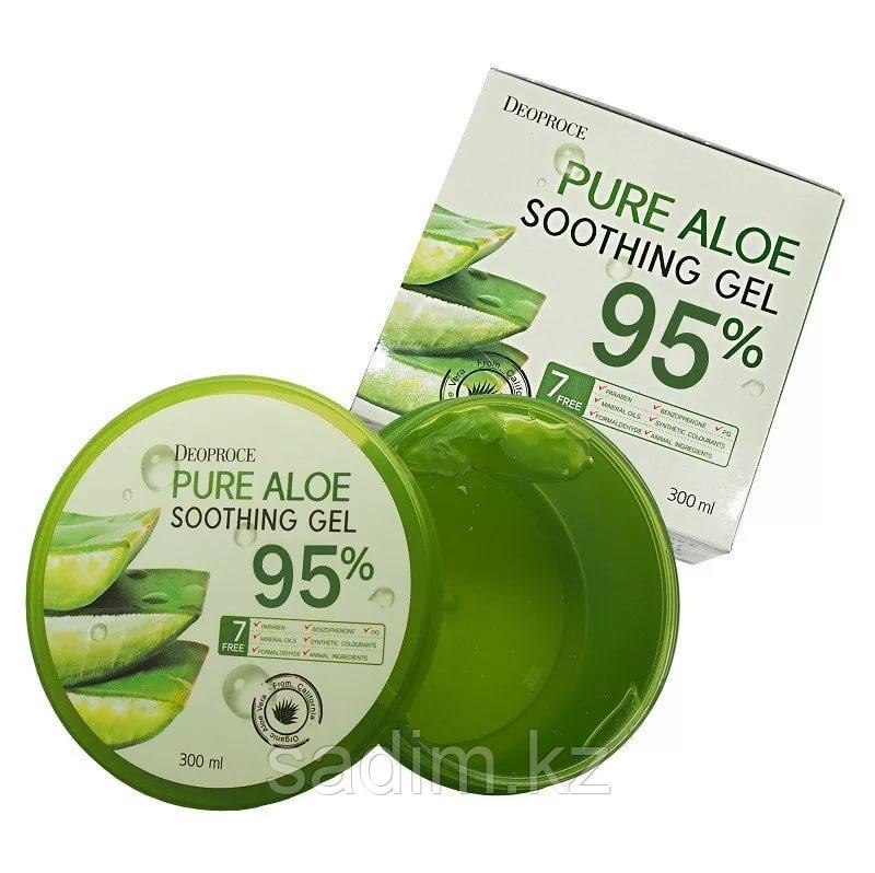 Deoproce Pure Aloe Soothing Gel 95% - Гель для тела алое 95%