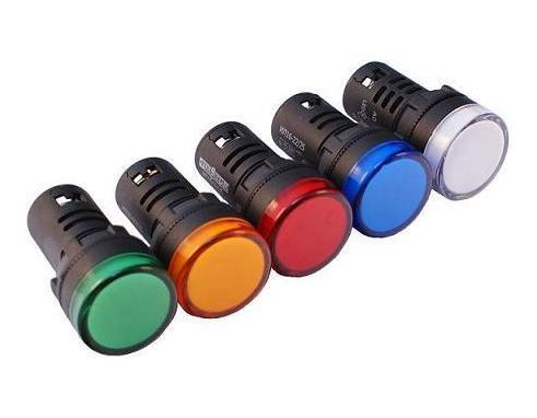 Арматура сигнальная диодная AD16-22DS (АС-22Л-Д) 220V AC; 24V AC/DC (зеленая, красная, желтая, белая) д.22 мм