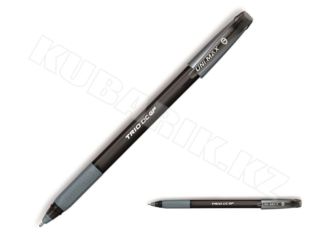 Ручка шариковая UNIMAX "TRIO DC GP" 1,0 мм, черная