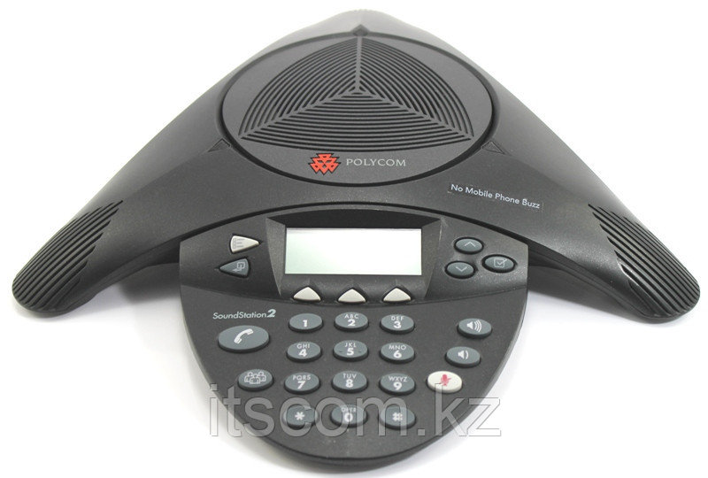 Аналоговый конференц-телефон Polycom SoundStation2 (non-expandable, w/display) (2200-16000-120)