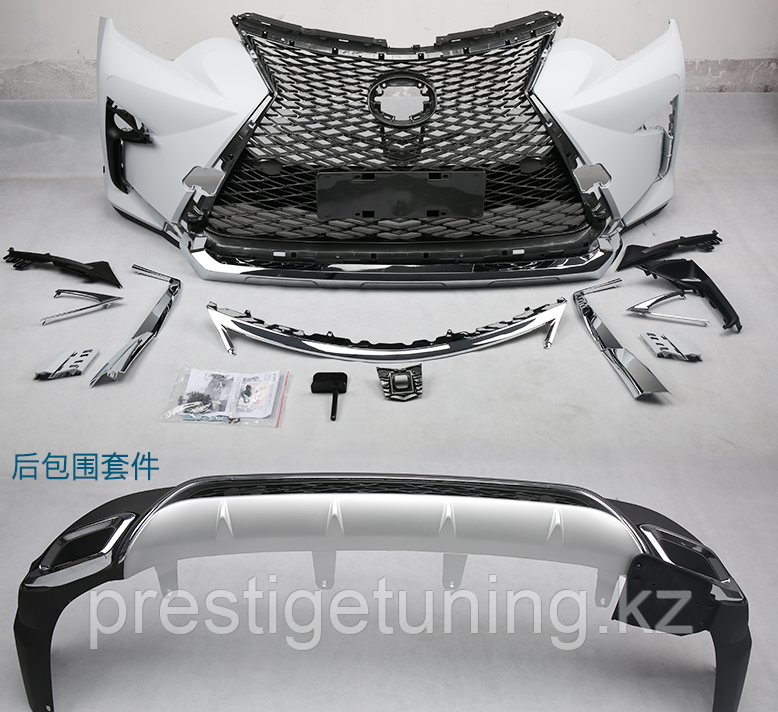 Аэродинамический обвес на RAV4 2015-19 в дизайне Lexus, фото 1