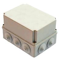Распаячная коробка ОП 190x140x120мм, крышка, IP44, 10 гермовводов, TDM