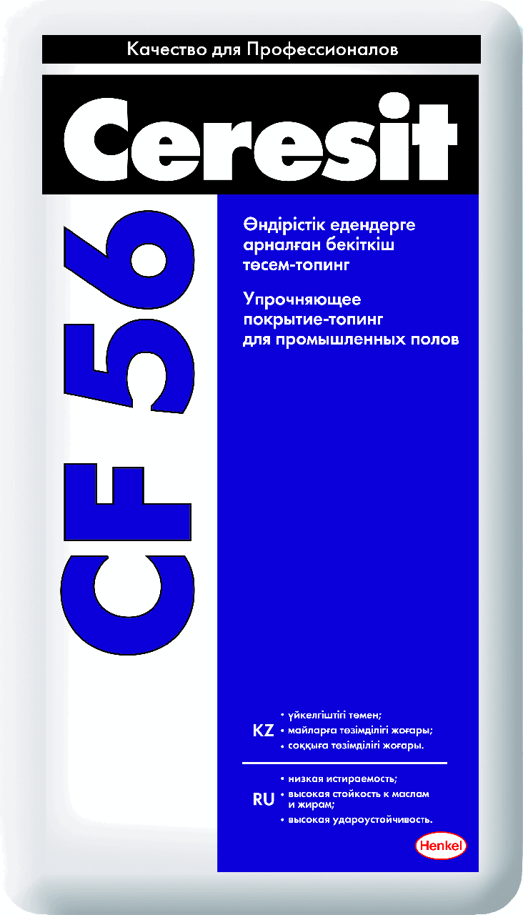 Топпинг упрочняющее полимерцементное Ceresit CF 56 25 кг