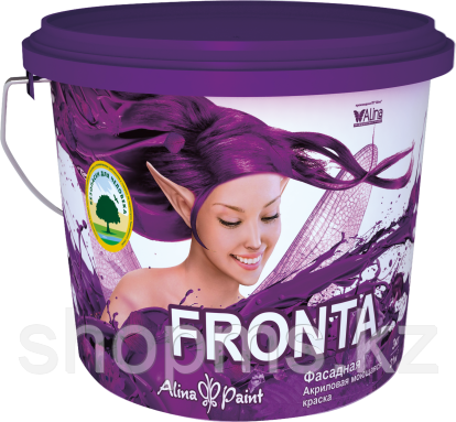 Краска водоэмульсионная Alina Paint FRONTA /15 кг фасад. моющаяся, фото 2