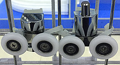 Ролики для душевой кабины DC1027, 25мм (компл., 8шт.)  ***!