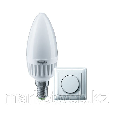 Лампа светодиодная диммируемая 7W 230V E14 4000K 570Lm - фото 2 - id-p56478283