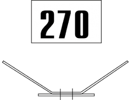 Железнодорожные знак Gd-33 путевой особый знак номера стрелки