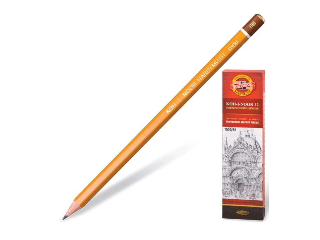 Карандаш KOH-I-NOOR "1500", профессиональный, 6В