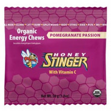 Конфеты дающие энергию Pomegranate Passion Fruit Organic Energy Chew