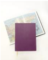 Ежедневник Lediberg недатированный, формат A5 Цвет: фиолетовый