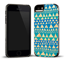 PRINTED TRIANGLE BAMBOO CASE