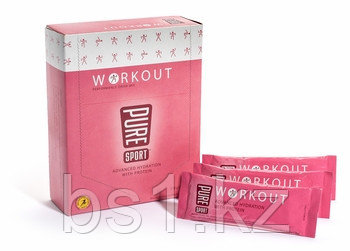 Углеводы, аминокислоты, белки и электролиты PureSport Workout Stick Pack Carton (20 Packs)