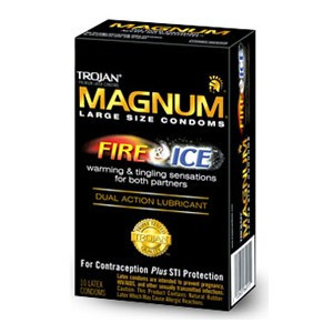 Презервативы Trojan Magnum Fire & Ice Condoms