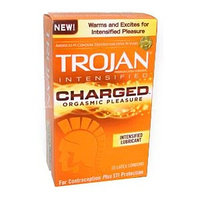 Презервативы Trojan Charged Orgasmic Condoms