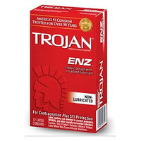 Презервативы Trojan Enz Non Lubricated Condoms
