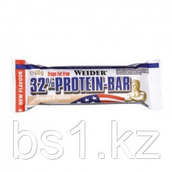 Протеиновый батончик Weider 32% Protein Bar 60g - фото 1 - id-p56507703