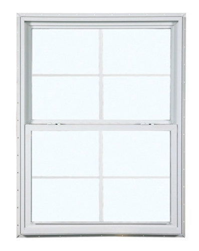  2024 300 Insulated Glass 4/4 White Single Hung Window