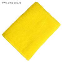 Полотенце махровое "Экономь и Я" 50*90 см жёлтый, 100% хлопок, 340 г/м2