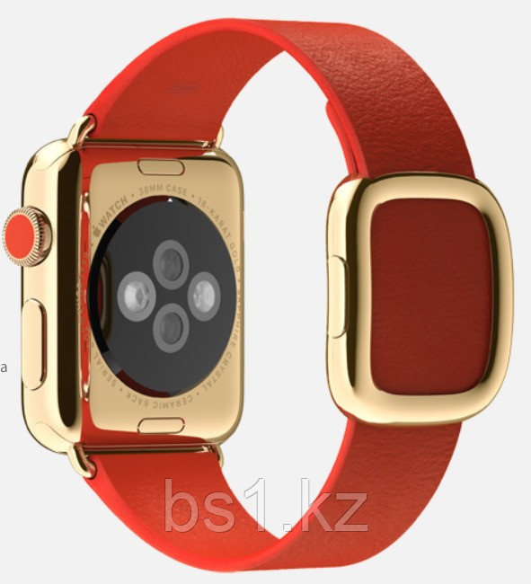 Apple Watch Edition, 38 mm. / Gold Modern Buckle Bright Red - фото 2 - id-p56508311