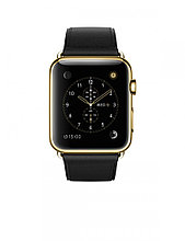 Apple Watch Edition Classic Black 42 мм, 18-каратное жёлтое золото