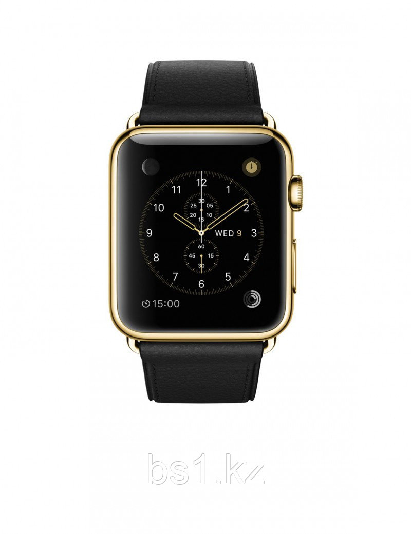 Apple Watch Edition Classic Black 42 мм, 18-каратное жёлтое золото - фото 1 - id-p56508315